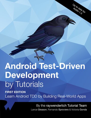 Android Test-Driven Development by Tutorials ( etc.)（Z-Library）