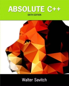 Absolute C++ 6th Edition (Walter Savitch, Kenrick Mock)（Z-Library）