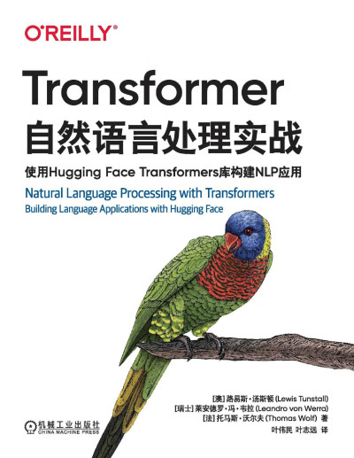 Transformer自然语言处理实战-使用Hugging-Face-Transformers库构建NLP应用 (【澳大利亚】路易斯·汤斯顿 【瑞士】莱安德罗·冯·韦拉 【法】托马斯·沃尔夫)（Z-Library）
