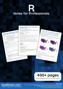 R Notes for Professionals (GoalKicker.com) (Z-Library)