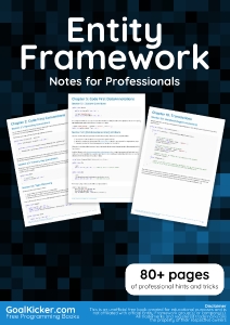 Entity Framework Notes for Professionals (GoalKicker.com) (Z-Library)