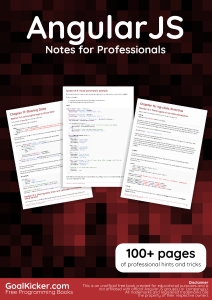 AngularJS Notes for Professionals (GoalKicker.com) (Z-Library)